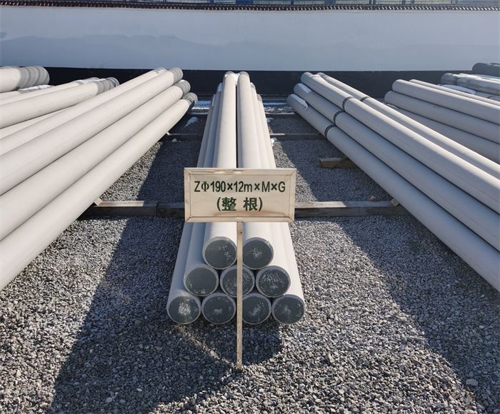 澄迈190×12米钢筋混凝土水泥电线杆
